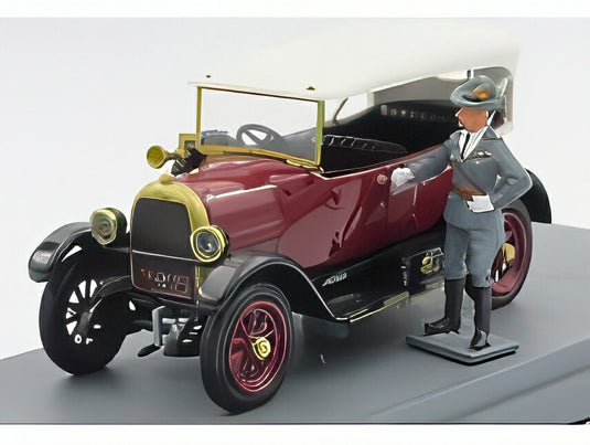 【予約】FIAT 501 フィウメ 1919 ガブリエーレ ダンヌンツィオ フィギュア付き レッド ブラック/ Rio 1/43 TVシリーズミニカー