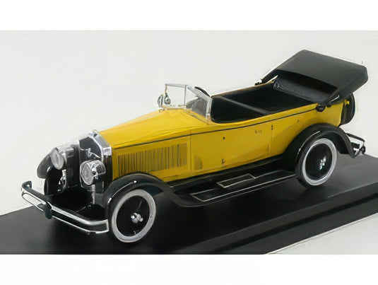 ISOTTA FRASCHINI 8A SPIDER 1924 YELLOW BLACK/RIO-MODELS 1/43ミニカー