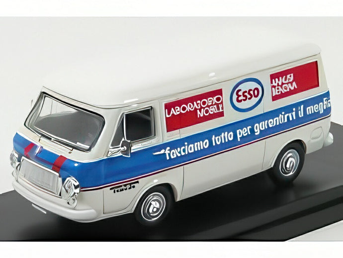 FIAT 238 バン ESSO 1974 ホワイト ブルー レッド/ Rio 1/43 ミニカー