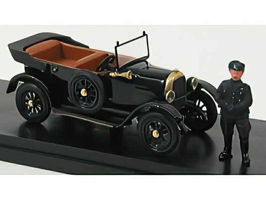 FIAT  201  MOSCHETTIERE DEL DUCE  1925  BLACK/Rio 1/43ミニカー