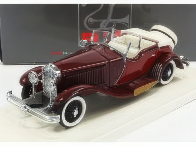 ISOTTA FRASCHINI トルペード カブリオレ カスターニャ 1930 ボルドー ベージュ/ Rio 1/43 ミニカー