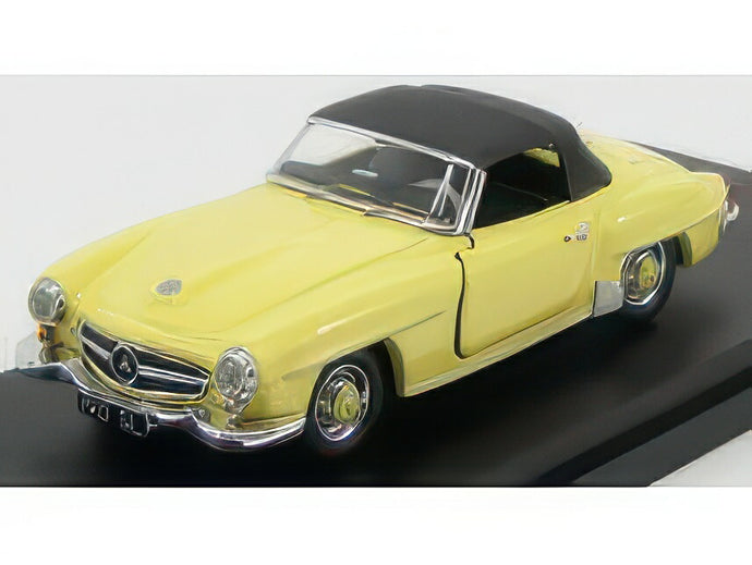 MERCEDES BENZ SLCLASS 190SL (W121) SPIDER CLOSED 1955 CREAM BLACK/RIO-MODELS 1/43ミニカー