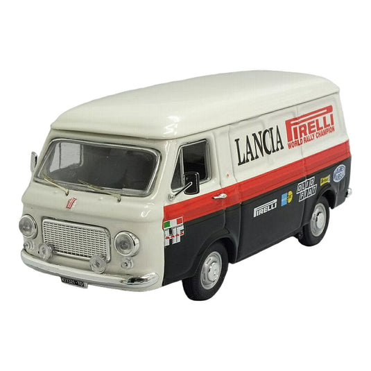 Fiatフィアット 238 アシステンツァ ランチア 1970 ホワイト/ブラック/レッド / Rio 1/43 ミニカー
