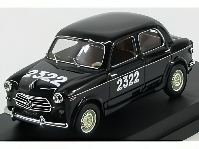 FIAT 1100 103 N 2322 ミッレミリア 1955 タリアーニ デ アンジェリス ブラック/ Rio 1/43 ミニカー
