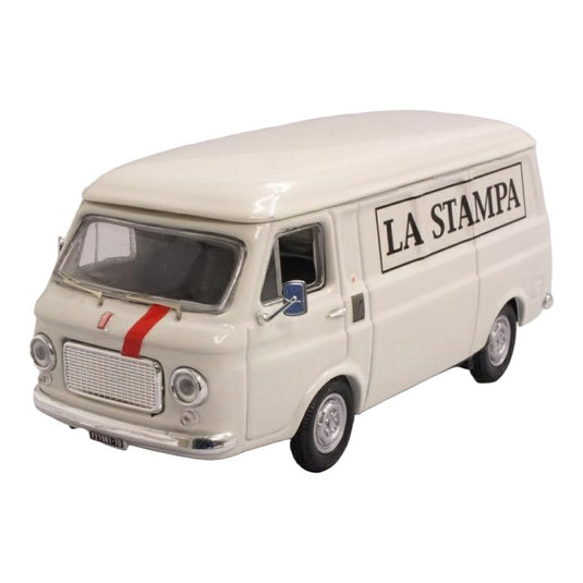 Fiatフィアット 238 ラ・スタンパ 1970 ホワイト / RIO 1/43 ミニカー