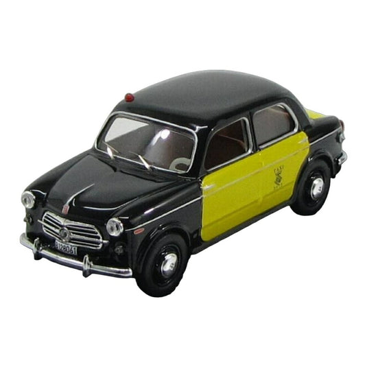 FIATフィアット 1100/103 1956 TAXIタクシー BARCELLONAバルセロナ BLACKブラック YELLOWイエロー / Rio 1/43 ミニカー