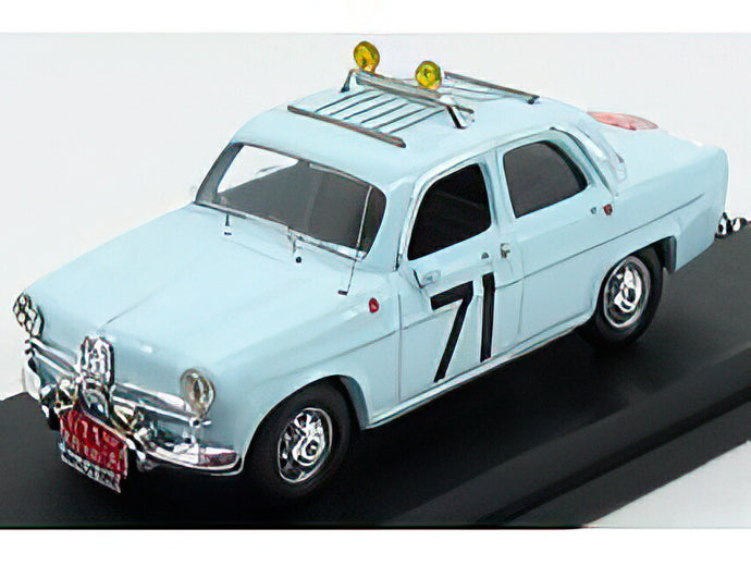 ALFA ROMEO  GIULIETTA TI N 71 RALLY MONTECARLO 1960 LOFFLER  JOHANSSON  LIGHT BLUE/Rio 1/43ミニカー