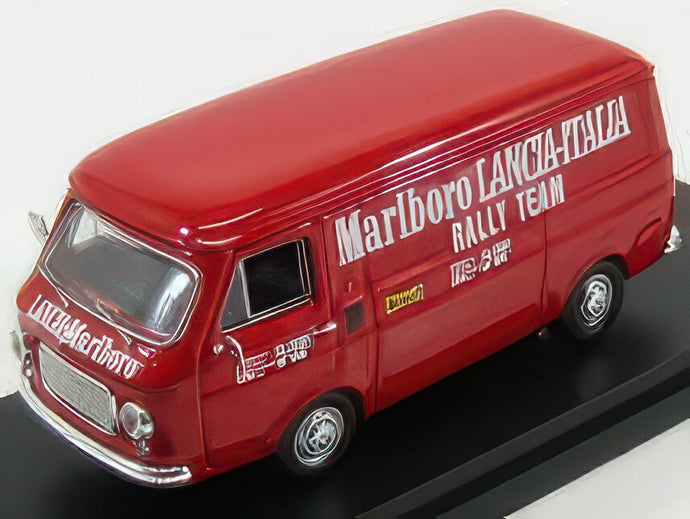 FIAT 238 VAN ASSISTENZA CORSE LANCIA RALLY TEAM 1970 RED/RIO-MODELS 1/43ミニカー