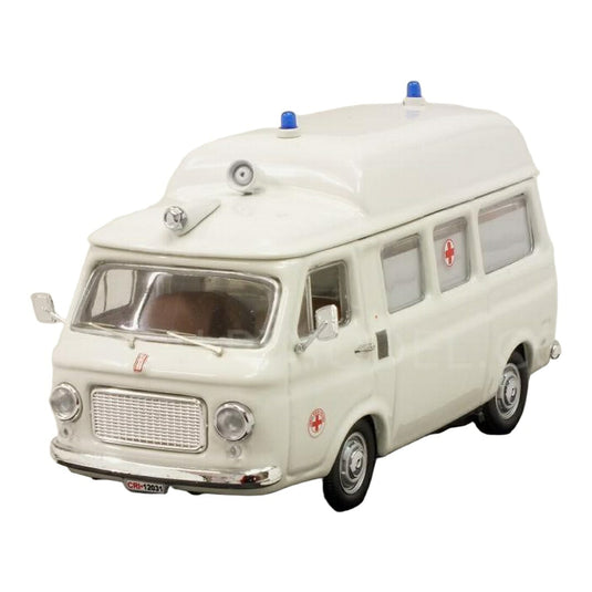 Fiatフィアット 238 アンブランザ テットアルト 1970 ホワイト / Rio 1/43 ミニカー