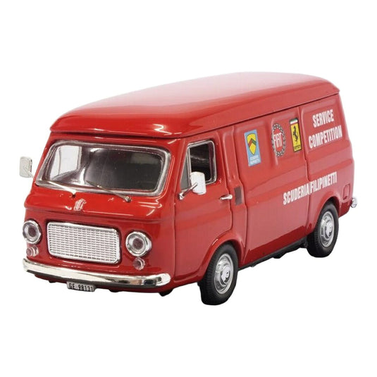 Fiatフィアット 238 アシステンツァ コルセ Ferrariフェラーリ Scuderia Filipinetti 1970 レッド / Rio 1/43 ミニカー
