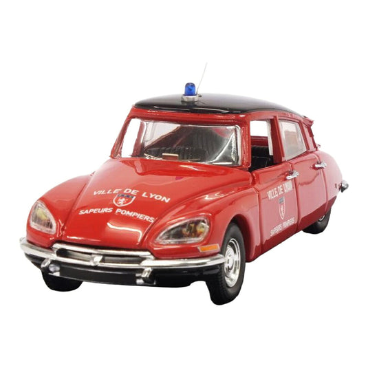 Citroenシトロエン DS 19 Pompiers De Ville De Lyon 1956 レッド / Rio 1/43 ミニカー