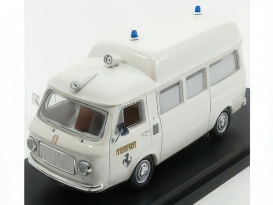 FIAT - 238 AMBULANCE TETTO ALTO FERRARI FIORANO 1972 - WHITE/Rio 1/43ミニカー