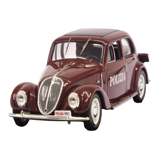 Fiatフィアット 1500 6C 1950 ポリスカー マルーン / Rio 1/43 ミニカー
