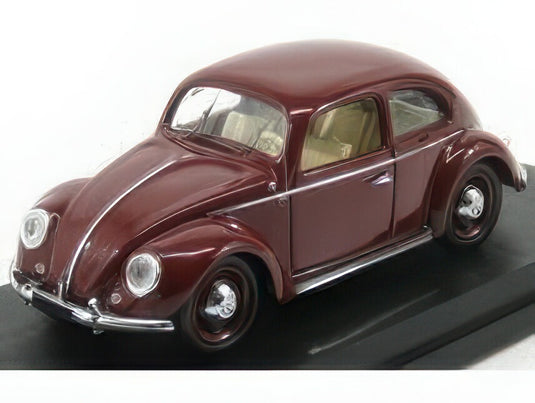 VOLKSWAGEN マッジョリーノ ビートル 1200 デラックス 1953 ボルドー/ Rio 1/43 ミニカー