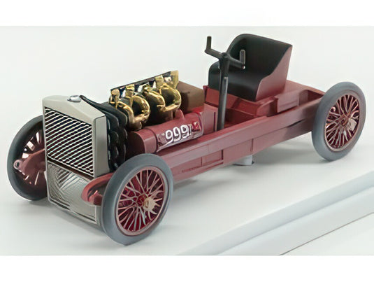 FORD 999 72hp 世界速度記録 147km/h ニューバルチモア ミシガン 1904 ヘンリー・フォード レッド/ Rio 1/43 ミニカー