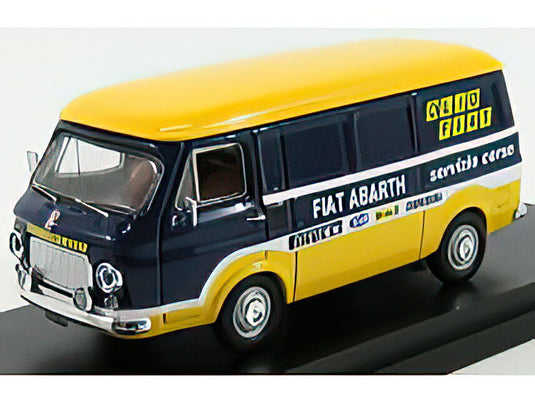 FIAT  238 VAN ASSISTENZA OLIO FIAT ABARTH 1976  BLUE YELLOW/Rio 1/43ミニカー