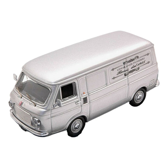 Fiatフィアット 238 ハース Onoranze Funebri Rossi 1972 シルバー / Rio 1/43 ミニカー