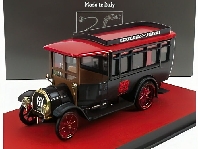 FIAT 18BL オートバス 1922 60周年記念 RIO MODELS 1962 2022 ブラック レッド/ Rio 1/43 100台限定ミニカー