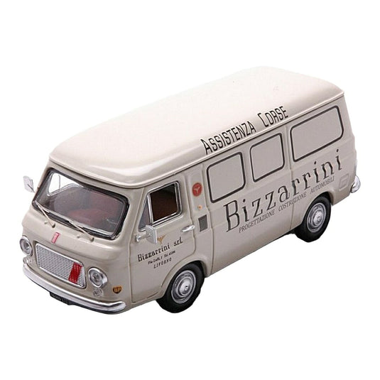 Fiatフィアット 238 バン チーム Bizzarriniビッザリーニ アシステンツァコルセ 1967 ベージュ / Rio 1/43 ミニカー