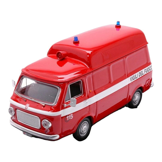 Fiatフィアット 238 アンブランザ ポンピエリ 1970 レッド 115 / Rio 1/43 ミニカー
