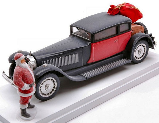 Bugattiブガッティ 41 Royaleロワイヤル Weymann 1929 クリスマスエディション 2023 / Rio 1/43 ミニカー