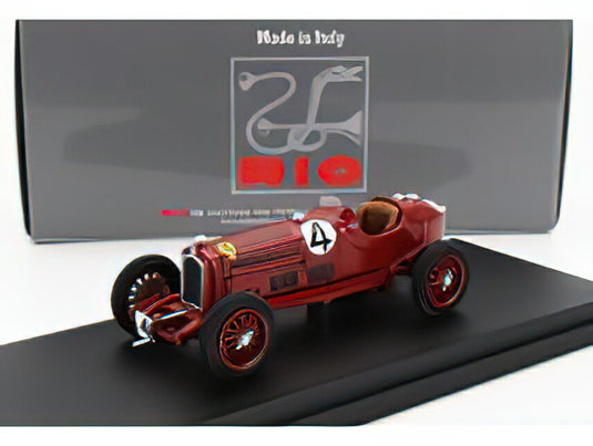ALFA ROMEO P3 N 4 TOURIST TROPHY ISLE OF MAN 1934 BRIAN LEWIS RED/Rio 1/43ミニカー
