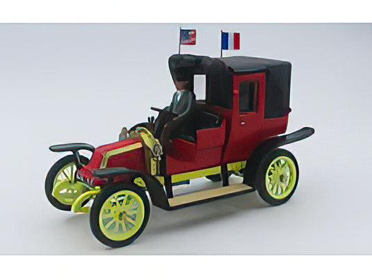 【予約】12月以降発売予定RENAULT AG1 TAXI DE LA MARNE WITH DRIVER 1914 RED YELLOW/Rio 1/43ミニカー
