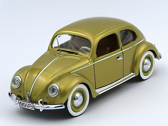 【予約】VOLKSWAGEN ビートル マジョリーノ ケーファー 1955 ゴールドメタリック/ Rio 1/43 ミニカー