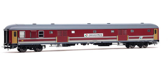 HOゲージ 鉄道模型 Rivarossi FS UIC-X baggage car 1970 Era V DC