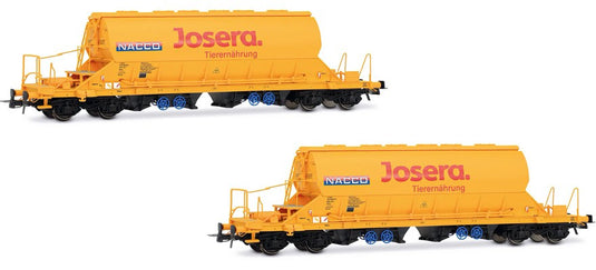 HOゲージ 貨車 Rivarossi NACCO JOSERA サイロ貨車 2両セット Era VI DC