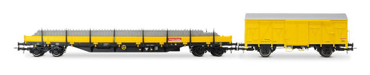 Rivarossi HR6647 建設用トレーラー DB DC/ H0ゲージ    鉄道模型 外国