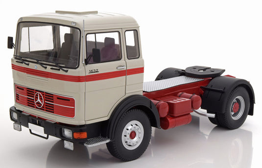 MERCEDES LPS 1632 グレー レッド ブラック 1969/ ROAD-KINGS 1/18 ミニカー