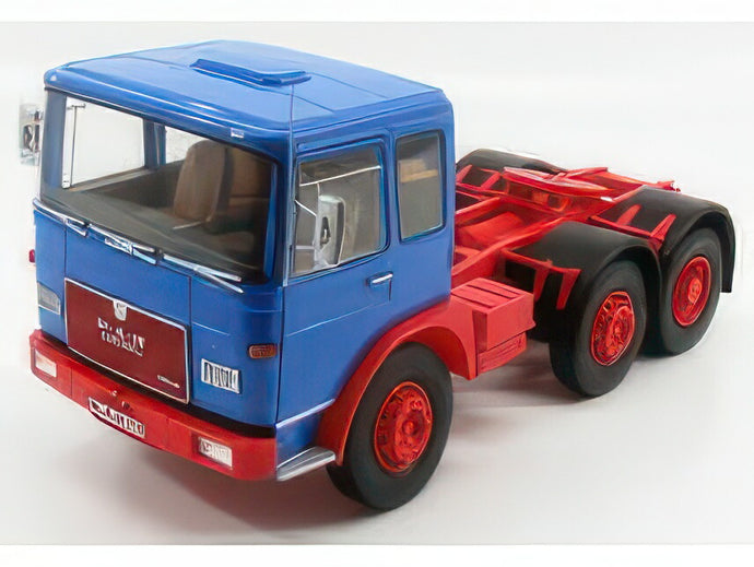 MAN 16304 F7 TRACTOR TRUCK 1972 BLUE RED/ROAD-KINGS 1/18ミニカー