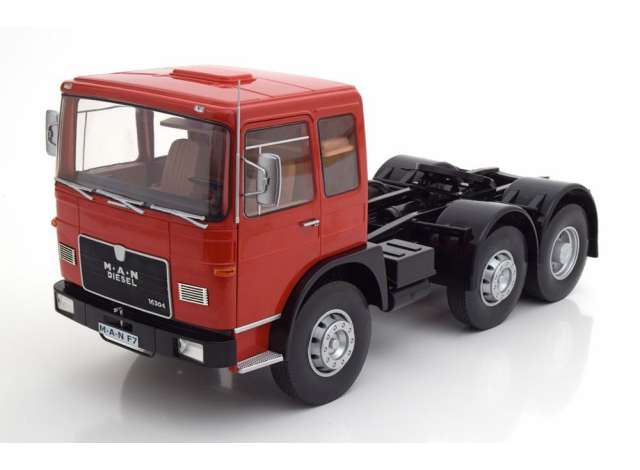 ギャラリービューアに画像をロードする, M.A.N. 16304 F7 1972, red/ROAD-KINGS 1/18ミニカー 500台限定
