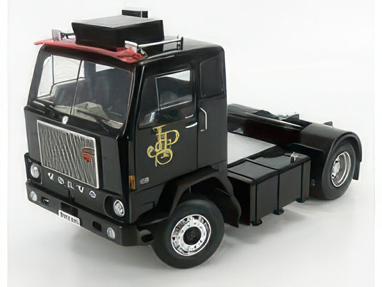 VOLVO F88 TRACTOR TRUCK TEAM JPS 2ASSI 1977 BLACK/ROAD-KINGS 1/18ミニカー