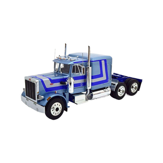 Peterbilt 359 blue metallic silver トラック / Road-Kings 1/18 建設機械模型 工事車両