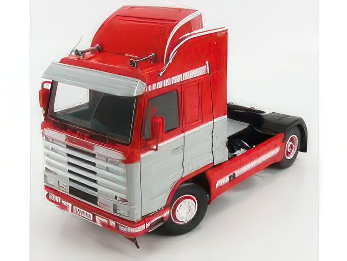 SCANIA 143M 500 STREAMLINE TRACTOR TRUCK 2ASSI 1995 RED GREY WHITE/ROAD-KINGS 1/18ミニカー