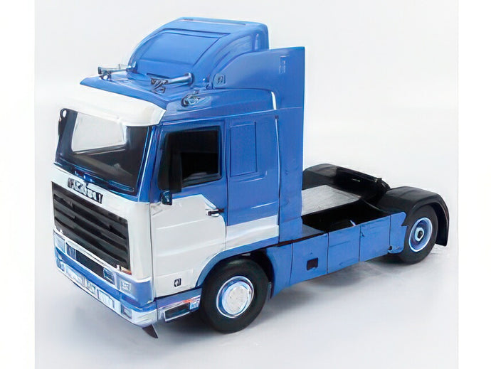 SCANIA 143M 500 STREAMLINE TRACTOR TRUCK 2ASSI 1995 LIGHT BLUE WHITE/ROAD-KINGS 1/18ミニカー