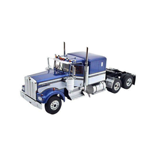 Kenworth W900 blue metallic white トラック / Road-Kings 1/18 建設機械模型 工事車両