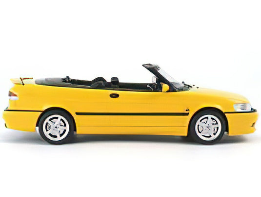 【予約】12月以降発売予定SAAB - 9-3 VIGGEN CABRIOLET OPEN  2000 - YELLOW/RADSCALE COLLECTION 1/18ミニカー