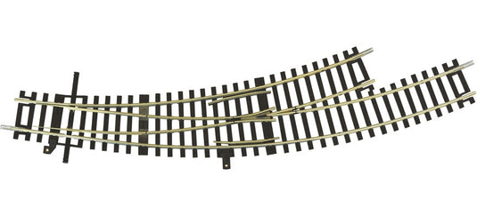 HOゲージ 鉄道模型 Roco カーブポイント 左 BWl3/4 DC