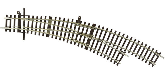 HOゲージ 鉄道模型 Roco カーブポイント 右 BWr3/4 DC