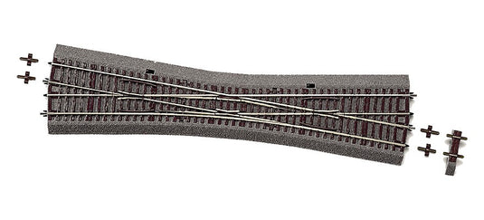 HOゲージ 鉄道模型 Roco シンプルクロッシングスイッチ 10deg DC