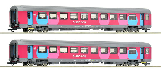 HOゲージ 客車 Roco ロコ SNCF Ouigo