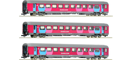 HOゲージ 客車 Roco ロコ SNCF Ouigo