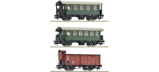 HOゲージ 客車 Roco ロコ DB 2両セット Era III Set of 2 conversion cars DB DC