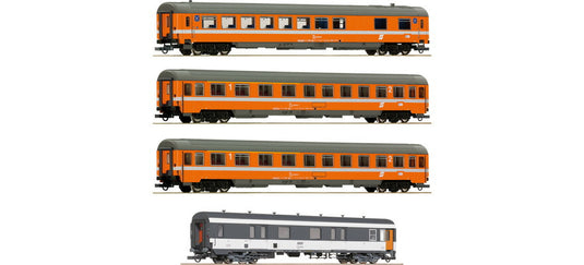 HOゲージ 客車 Roco ロコ OEBB Arlberg Express Era IV DC