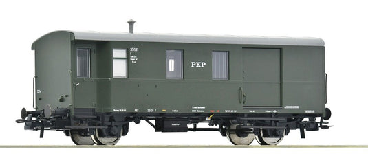HOゲージ 鉄道模型客車 Roco PKP 荷物車 Era IV DC