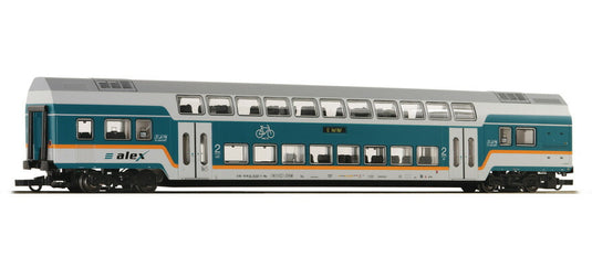 HOゲージ 客車 Roco ロコ Alex 2等 2階建客車 Epoch VI DC Alex 2nd class double decker car