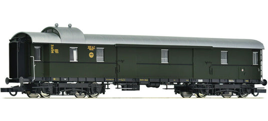 HOゲージ 客車 Roco ロコ DRG 荷物車 Pw4ue 28 Era II Standard baggage car type Pw4ue 28 of the DRG DC
